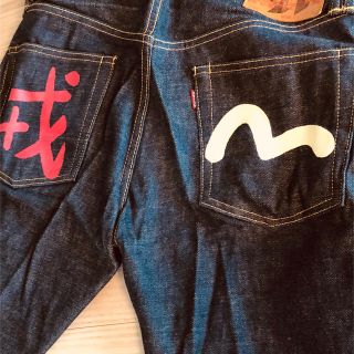 EVISU、レア、ダウンジャケット、黒、size３８、試着のみ美品。