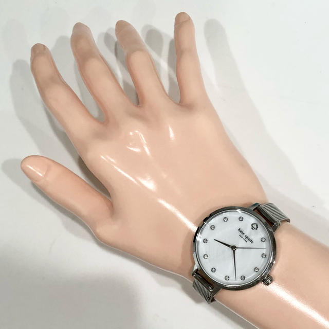 kate spade new york(ケイトスペードニューヨーク)の108 ケイトスペード時計　11Pダイヤ　レディース腕時計　新品電池 レディースのファッション小物(腕時計)の商品写真