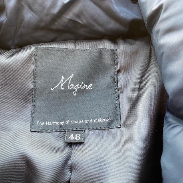Magine(マージン)のライダース型　ダウンジャケット メンズのジャケット/アウター(ダウンジャケット)の商品写真