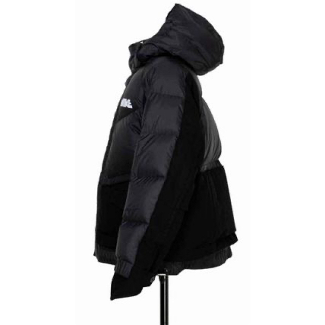 sacai(サカイ)のsacai Nike down jacket Lサイズ　Black  メンズのジャケット/アウター(ダウンジャケット)の商品写真