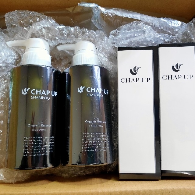 再入荷特価】 チャップアップ CHAP UP 育毛剤&シャンプー セット