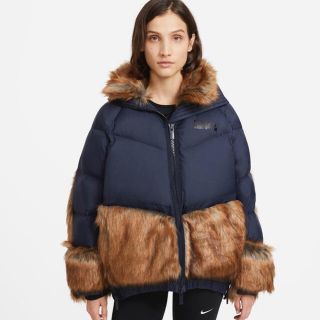 ナイキ(NIKE)の希少サイズXL Nike sacai Women’s Parka ナイキ サカイ(ダウンジャケット)