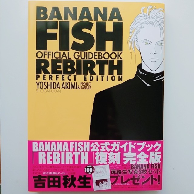 小学館(ショウガクカン)のBANANA FISH REBIRTH オフィシャルガイドブック エンタメ/ホビーの本(アート/エンタメ)の商品写真
