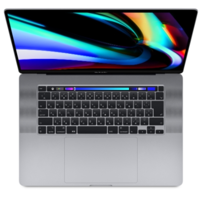 MacBook Pro 16インチ 2019 16GB 512GB タッチバー