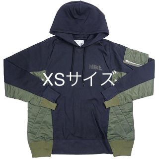 サカイ(sacai)の XSサイズ Nike x sacai Hoodie NAVY フーディー(パーカー)