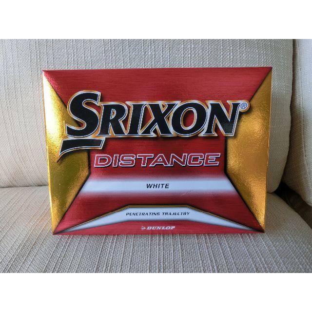 Srixon(スリクソン)の新品　スリクソン（SRIXON)　ディスタンス　ゴルフボール　1ダース スポーツ/アウトドアのゴルフ(その他)の商品写真
