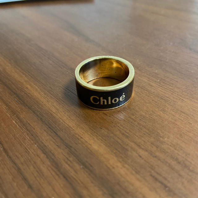 お値下げ！Chloe ブラックリング レディースのアクセサリー(リング(指輪))の商品写真