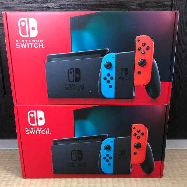 Nintendo Switch - 【新品・未開封・送料無料】ニンテンドースイッチ本体 2台セットの通販 by shota's shop