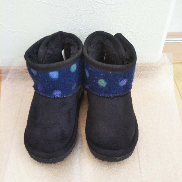 しまむら(シマムラ)のムートンブーツ　14センチ キッズ/ベビー/マタニティのベビー靴/シューズ(~14cm)(ブーツ)の商品写真