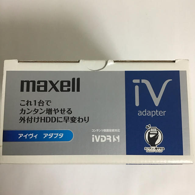 maxell(マクセル)の【maxell】M-VDRS-ADP iVDR対応アダプタ  スマホ/家電/カメラのテレビ/映像機器(その他)の商品写真