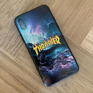 スラッシャー(THRASHER)の新品未使用　thrasher スラッシャー  iPhone  xs ケース(iPhoneケース)