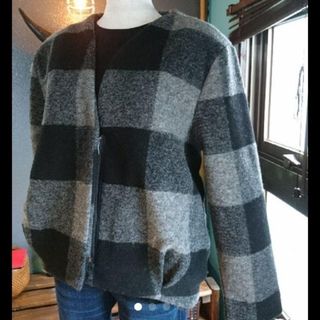 ザラ(ZARA)の新品 ZARA キッズ ボアブルゾン コートsize 13-14 164㎝ ザラ(ノーカラージャケット)