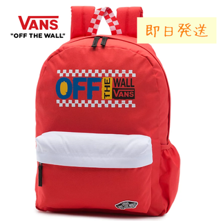 ヴァンズ(VANS)の【Vans】バンズ かわいい グッドスポーツ Realm バックパック レッド(リュック/バックパック)