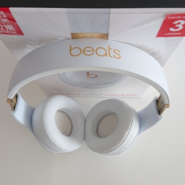 Beats by Dr Dre(ビーツバイドクタードレ)のbeets studio3 wireless 中古 スマホ/家電/カメラのオーディオ機器(ヘッドフォン/イヤフォン)の商品写真