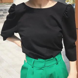 アメリヴィンテージ(Ameri VINTAGE)の【AMERI VINTAGE】POOFY SHOULDER TOP(カットソー(長袖/七分))