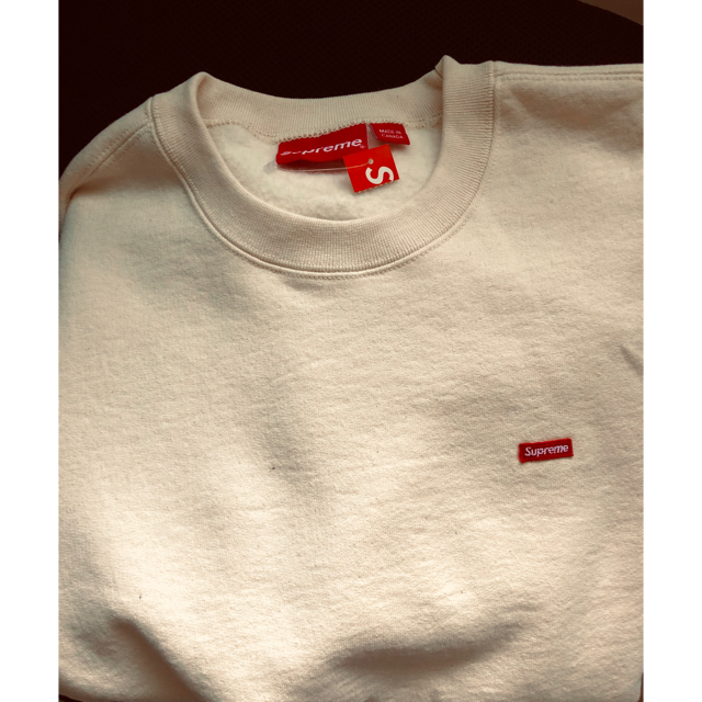 Supreme(シュプリーム)のSmall Box Crewneck  natural メンズのトップス(スウェット)の商品写真