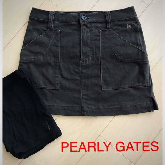 PEARLY GATES(パーリーゲイツ)のパーリーゲイツ　ゴルフスカート スポーツ/アウトドアのゴルフ(ウエア)の商品写真