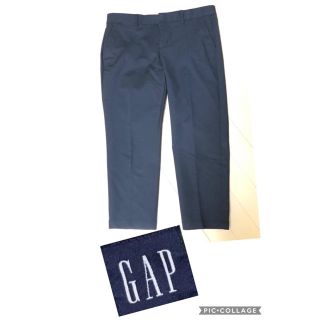 ギャップ(GAP)のGAPのクロップドパンツ　黒(クロップドパンツ)