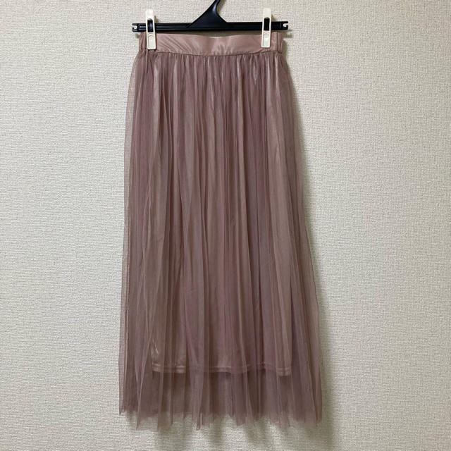 GRL(グレイル)の【GRL】チュールスカート レディースのスカート(ロングスカート)の商品写真