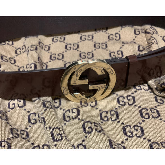 Gucci(グッチ)のGUCCI ベルト gg柄 メンズのファッション小物(ベルト)の商品写真