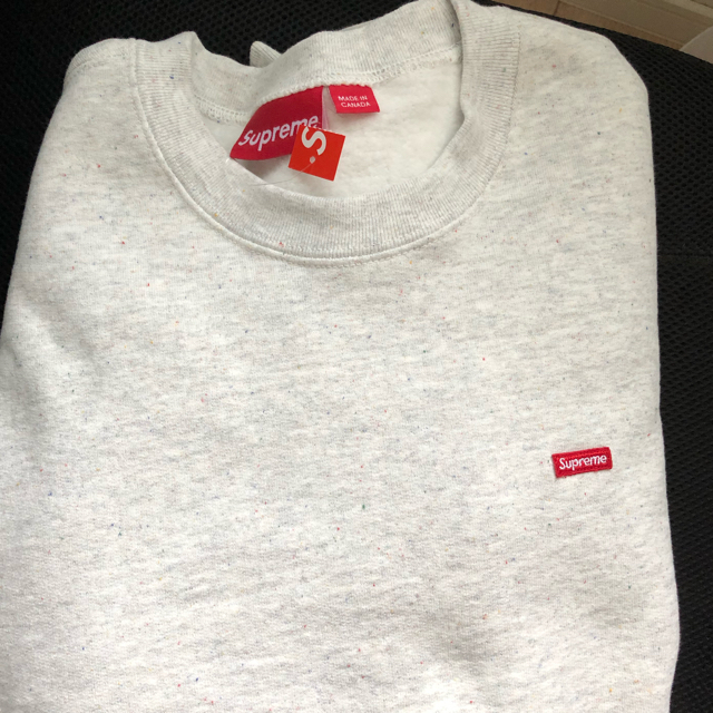 Supreme SmallBox Crewneck Heather Muluti