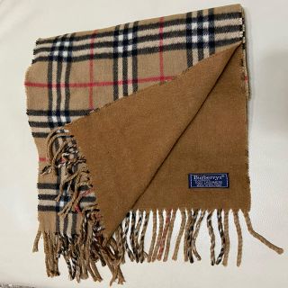 バーバリー(BURBERRY)のバーバリー　カシミヤマフラー(マフラー)