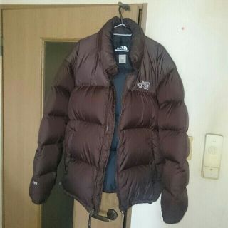 ザノースフェイス(THE NORTH FACE)の 最終値下 美品 ノースフェイス ヌプシ 700フィル ダウン XL  ブラウン(ダウンジャケット)