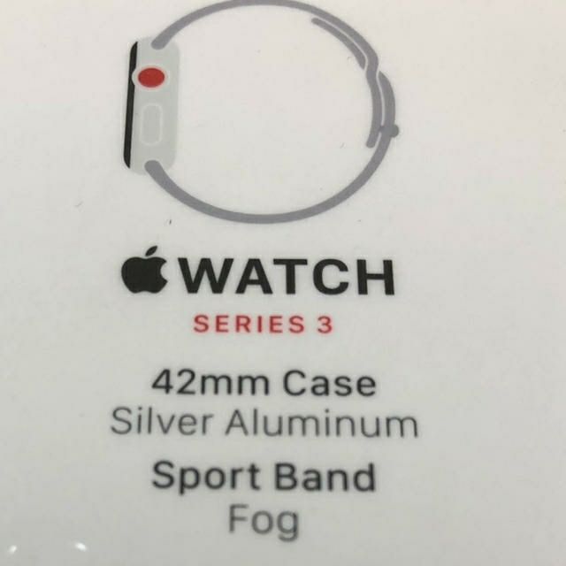 Apple(アップル)のアップルウオッチ3 42mm Cellular  メンズの時計(腕時計(デジタル))の商品写真