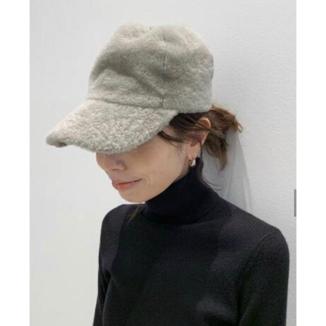 キャップKARL DONOGHUE カールドノヒュー mouton cap ムートン