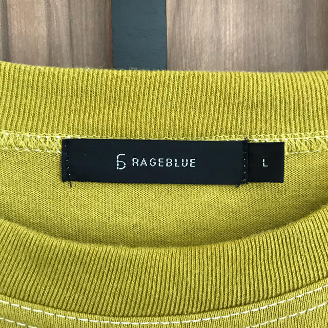 RAGEBLUE(レイジブルー)のレイジブルー　ロンT   ピスタチオカラー　オーバーサイズ メンズのトップス(Tシャツ/カットソー(七分/長袖))の商品写真