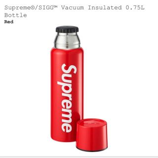 シュプリーム(Supreme)のSupreme SIGG Vacuum Insulated Bottle 赤 (タンブラー)