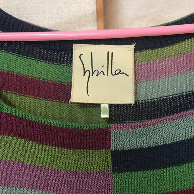 Sybilla(シビラ)のシビラ　受注会　sybilla  チュニック　ワンピース　ニット レディースのワンピース(ひざ丈ワンピース)の商品写真