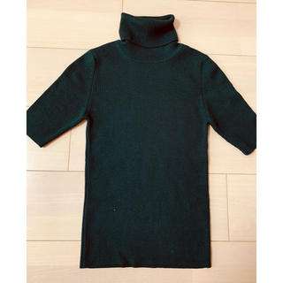 オゾック(OZOC)の⌘OZOC⌘ 半袖タートルネックセーター(ニット/セーター)