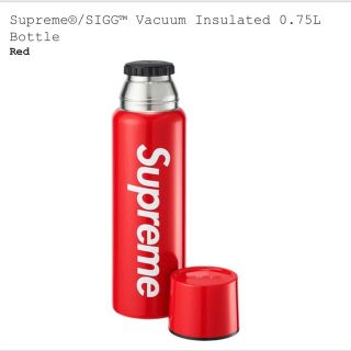 シュプリーム(Supreme)のSupreme SIGG Vacuum Insulated Bottle 赤(その他)