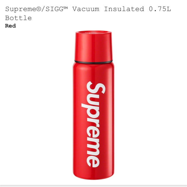 Supreme(シュプリーム)のSupreme®/SIGG™  水筒　ボトル　赤 キッズ/ベビー/マタニティの授乳/お食事用品(水筒)の商品写真