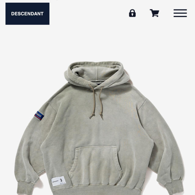 DESCENDANT HORIZON HOODED SWEATSHIRT