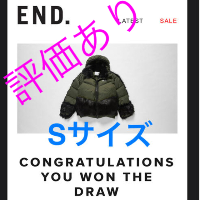 sacai(サカイ)の【定価以下】end当選　NIKE X SACAI NRG PARKA Sサイズ レディースのジャケット/アウター(ダウンジャケット)の商品写真