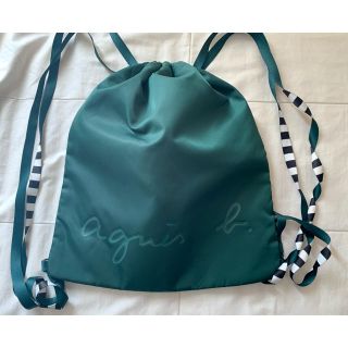 アニエスベー(agnes b.)の【1万円引き！美品】アニエスベー　リュック　ナップサック(リュック/バックパック)