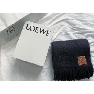 ロエベ(LOEWE)の【新品・未使用】LOEWE アナグラムモヘアスカーフマフラー(マフラー/ショール)