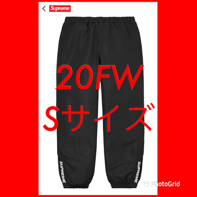 20FW supreme warm up pant small blackメンズ