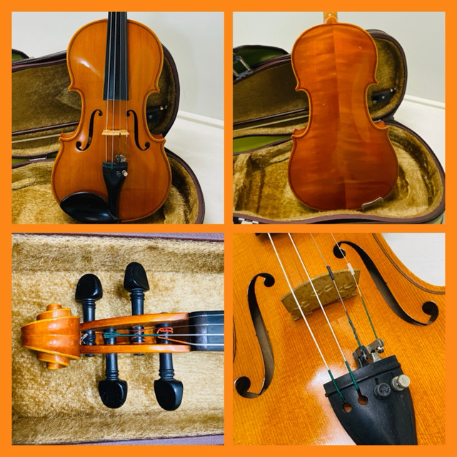 スズキ(スズキ)のスズキ ヴァイオリン No.330 1/2 1985年製 クリーニング済 楽器の弦楽器(ヴァイオリン)の商品写真