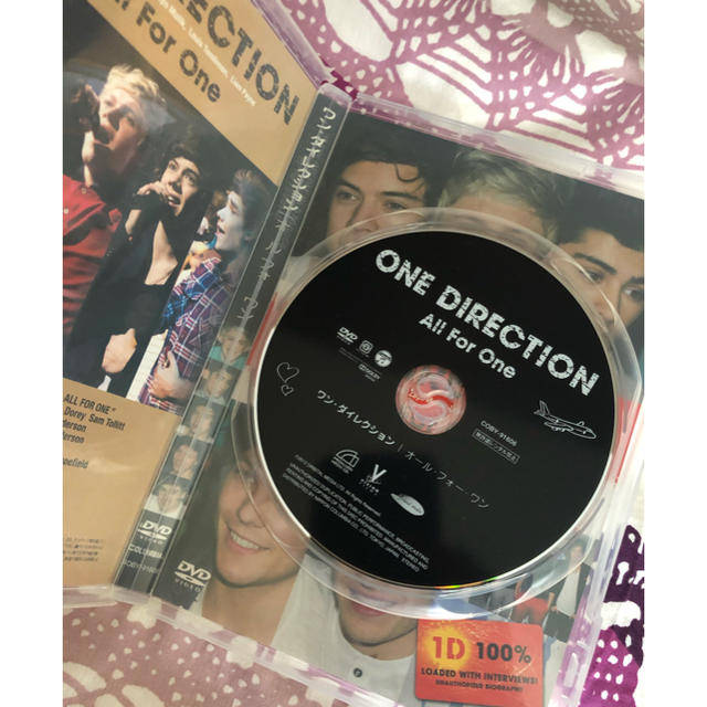 DVD ワンダイレクション　ドキュメンタリー　All For One エンタメ/ホビーのDVD/ブルーレイ(ドキュメンタリー)の商品写真