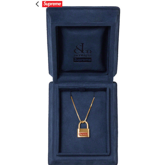 Supreme(シュプリーム)のSupreme Jcob&co 14k Gold lock Pendant メンズのアクセサリー(ネックレス)の商品写真