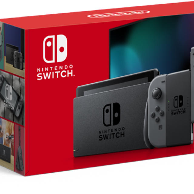 新品　新型 Nintendo Switch 本体 グレー