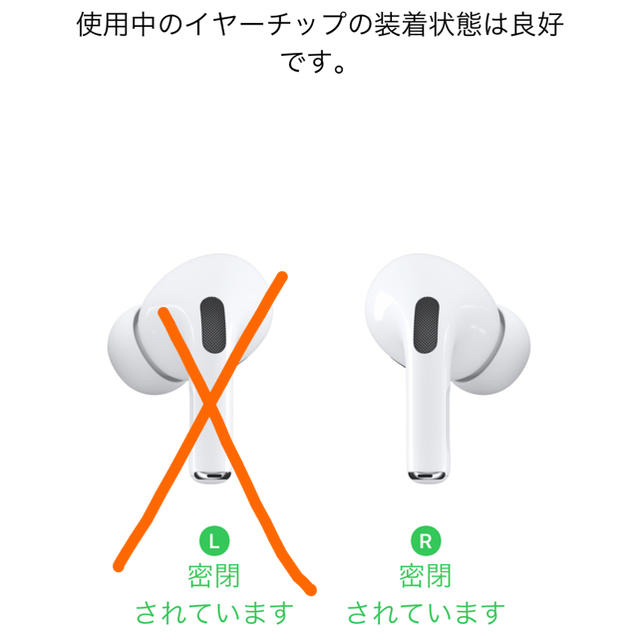 AirPods pro 片耳 右側Rのみ 本物です。