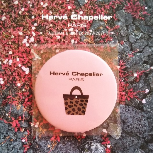 Herve Chapelier(エルベシャプリエ)のエルベシャプリエ✨ノベルティミラー　パンサー レディースのファッション小物(ミラー)の商品写真