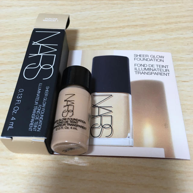 NARS(ナーズ)のファンデサンプル コスメ/美容のキット/セット(サンプル/トライアルキット)の商品写真