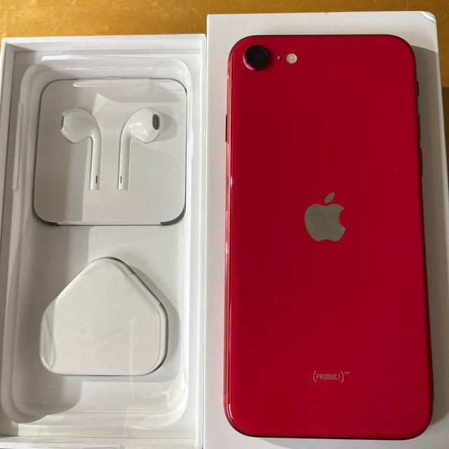 iPhone se 2020 product red 海外輸入　128GBスマホ/家電/カメラ