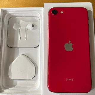 アップル(Apple)のiPhone se 2020 product red 海外輸入　128GB(スマートフォン本体)