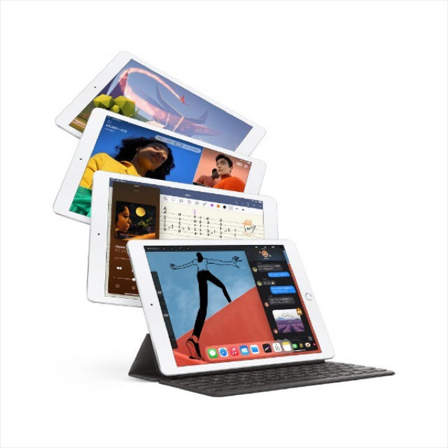 iPad(アイパッド)のiPad 10.2インチ 第8世代 Wi-Fi 128GB MYLD2J/A  スマホ/家電/カメラのPC/タブレット(タブレット)の商品写真